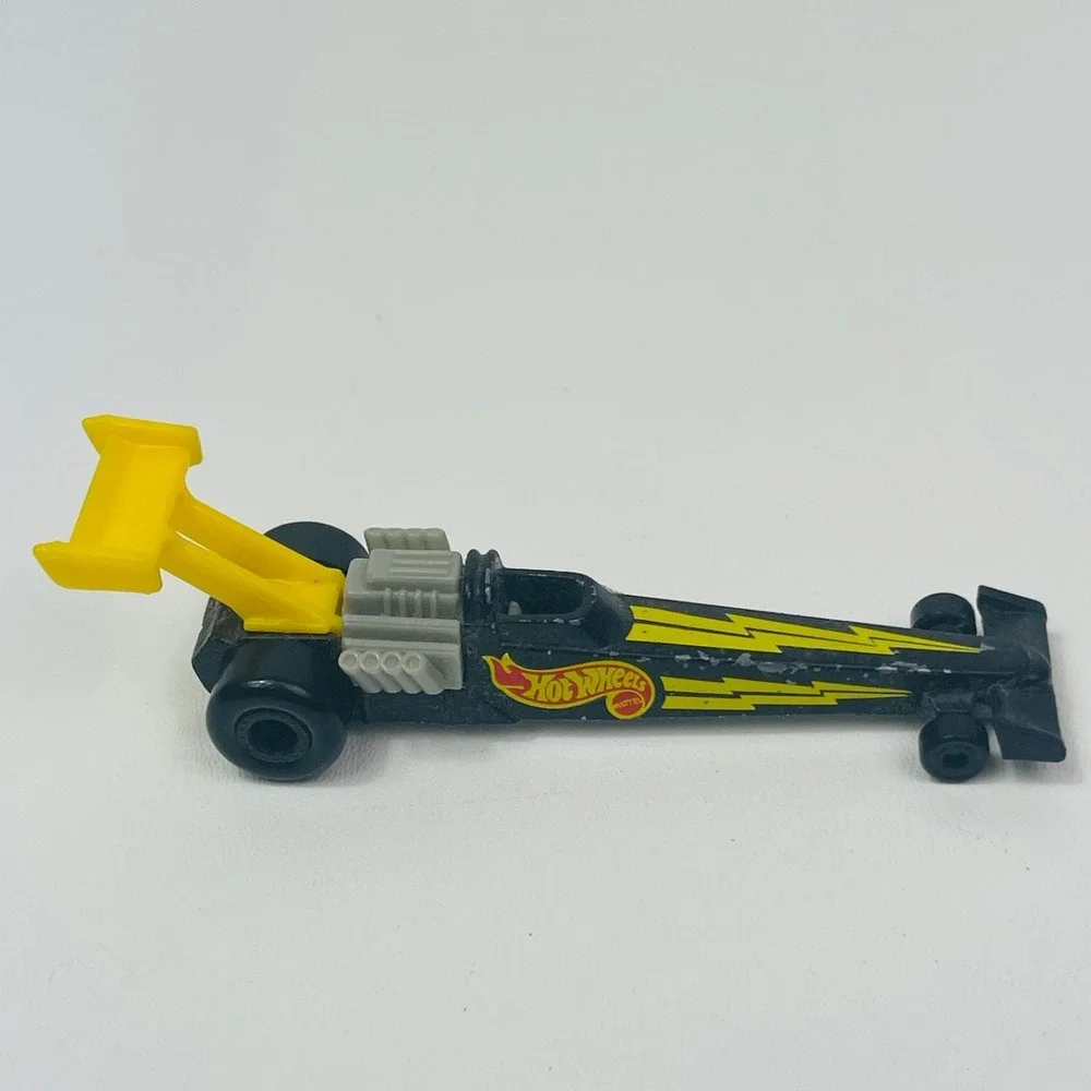 1993 Hot Wheels McDonald's Dragster Black Happy Meal Toy Baggie #8